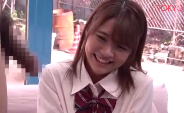 【MM号JKセクハラ】可愛いギャルJKちゃんにセクハラ質問責めしてチンコ見せたら興味津々♡綺麗なおマンコクンニしたらメスの顔になって喘いでます♪『んっあふぅうぅ///』