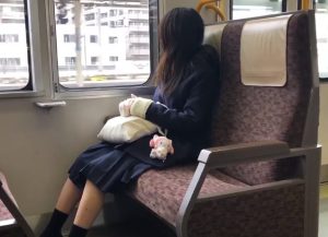 【パパ活JK生フェラ無修正】パパ活でパパの言いなりJKちゃんがパパのおちんちんを無修正生フェラしてご奉仕する♡『気持ちいい？///』純情JKの口マンコ最高♪