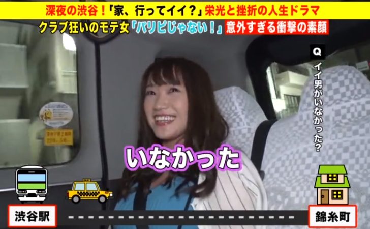 【クラブ狂いの中古マンコ】タクシーで家に送ったギャルがクラブ通いの爆乳中古マンコでした♡男とヤリまくったやわらかおっぱいとマゾマンコに中出し挨拶♪