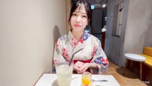 【美少女ハメ撮り】凄まじい透明感の輝く天使系素人美少女ちゃんが夏ならではの浴衣姿で最高に可愛い♡花火大会の後の打ち上げハメ撮り最高♪