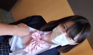 【美少女ハメ撮り】【神回】本気で可愛い生意気顔の素人美少女ちゃんが中年オジサンの汚チ〇ポ加えたり生挿入からの無責任中出しされちゃう♡こんなレベルの高い子とも今はマッチングアプリで出会えちゃうのか...