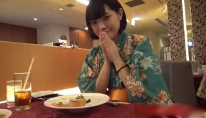 【美少女ハメ撮り】綺麗な浴衣が最高に可愛い素人美少女ちゃんと温泉旅行でハメ撮りSEX♡クンニも電マも気持ち良すぎてのけ反りながらアクメしちゃう♪