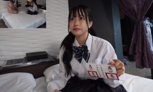 【美少女ハメ撮り】【神回】最強に可愛いアイドル顔な素人美少女ちゃんがデブなハメ師のオジサンにハメ撮りされちゃう♡お目目くりくりでロリ顔な美少女が沢山フェラして手コキしてくれる♪