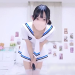 【美少女ライブチャット】【コスプレ】【神回】めちゃ可愛い衣装と黒髪が相性抜群な素人美少女ちゃんのストリップオナニー配信が最高過ぎる♡