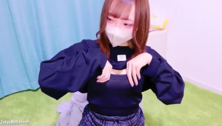 【美少女ライブチャット】【ストリップ】可愛い下着から一枚ずつ脱いでいって最後に綺麗なスレンダーボディを晒しちゃうオナニー配信♡